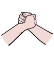 Handshake vector image