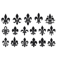 Fleur de lis vector image