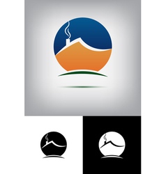 House logos vector image