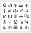 Management and Business icons set vector image