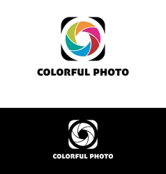 Colorful photo vector image