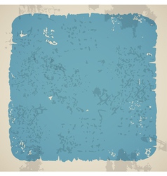 Blank damaged piece of paper vector image