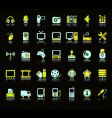Web icon set vector image
