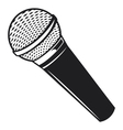 Classic Microphone vector image