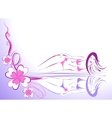 Bikini swimsuit model vector image