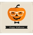 Happy Hipster Halloween vector image