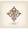Luxury damask baroque victorian floating design vector image