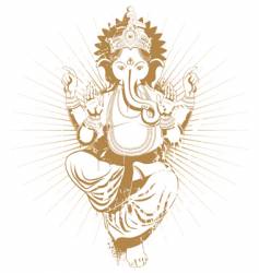 Ganesh vector image