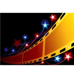 Cinema background vector image