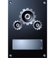 Technology sign vector image