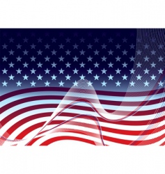 American background vector image