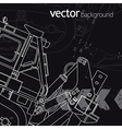 Technology background version 1 vector image