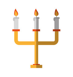 Candelabra Royalty Free Vector Image - VectorStock