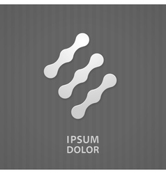 Nano technology icon vector image