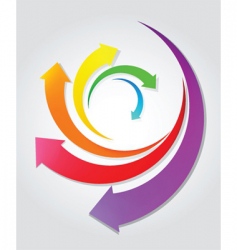 Arrows vector image