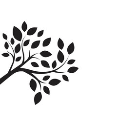 Tree branch design Royalty Free Vector Image - VectorStock