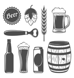 Beer Icon Set Beer Icon Set vector image