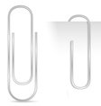 Paper clip vector image