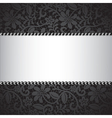 Dark lace card vector image