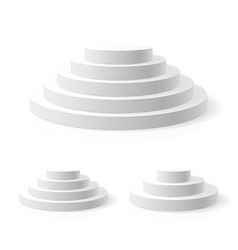 Podium vector image