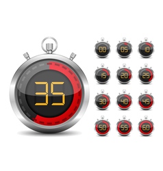 Digital Timer vector image