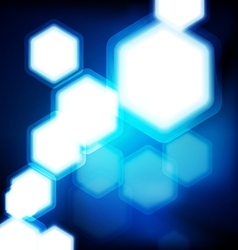 Abstract blue background vector image