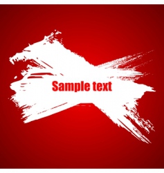 Paint grunge splash vector image