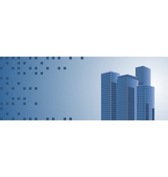 Skyscrapers vector image