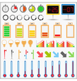 Indicators Collection vector image