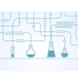 Chemical laboratory vector image