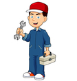 Serviceman vector image