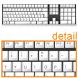 Keyboard vector image