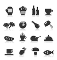 Meal icons8 vector image