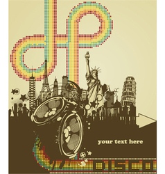 Disco vector image