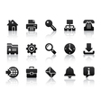 Internet icons vector image