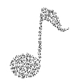 Musical Note vector image
