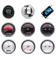 Car service icons vector image