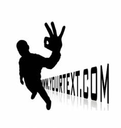 Domain site illustration vector image
