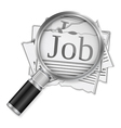 Job Search vector image