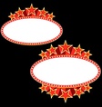 Movie banner vector image