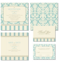 The Invitation Set vector image