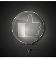 UI Map location icons vector image