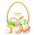 Easter banner vector image