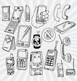 Mobile Phones and Other Devices vector image