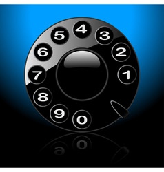 Disk vector image