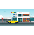 Airport Taxi vector image