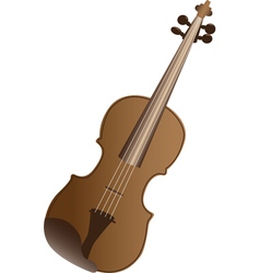 Violin vector image