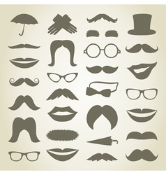 Body part vector image