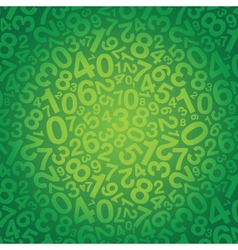Number background small vector image