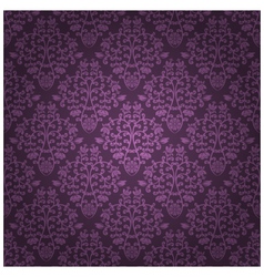 Seamless floral pattern vector image